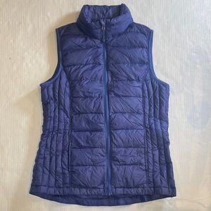 32 Degrees Weatherproof Women's Blue Quilted Vest Small